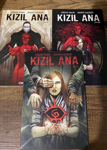 Kızıl Ana Çizgi Roman Serisi - 3 Cilt