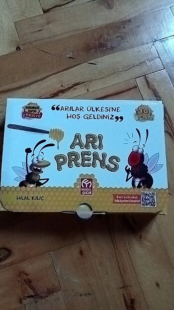 Arı prens okuma seti 9 adet vardır içinde bilgi nize