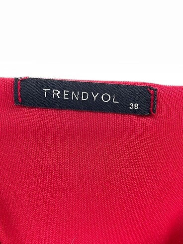 38 Beden kırmızı Renk Trendyol & Milla Kısa Elbise %70 İndirimli.