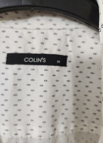 m Beden beyaz Renk Erkek colins gömlek slim fit