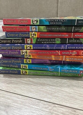  CANAVAR PEŞİNDE SERİSİ.