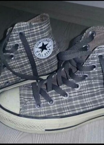 Converse Gri converse 36.5 spor ayakkabı