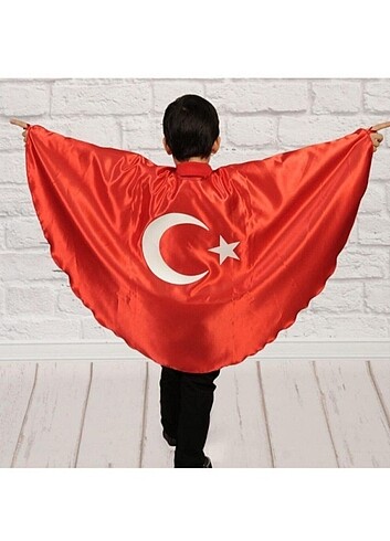 Diğer Türk bayraklı pelerin