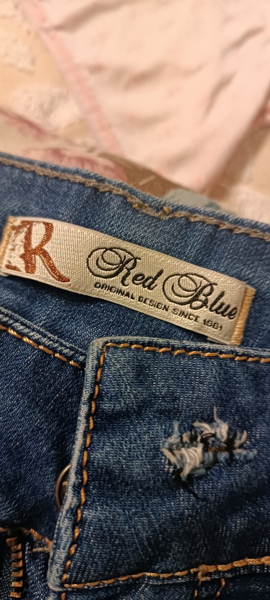 Kadın Mavi Kot Şort Bol Kesim Mini - Görsel 3