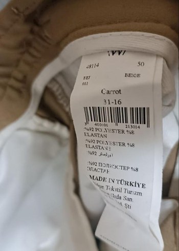 camel rengi erkek pantolon - Görsel 7