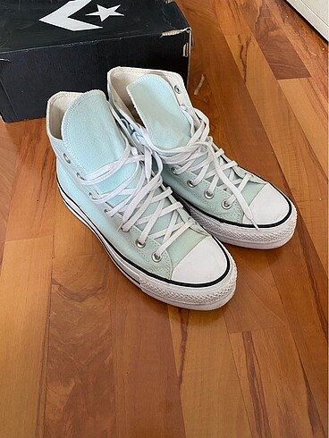 39 Beden mavi Renk Converse Chuck Taylor All Star Lift Platform