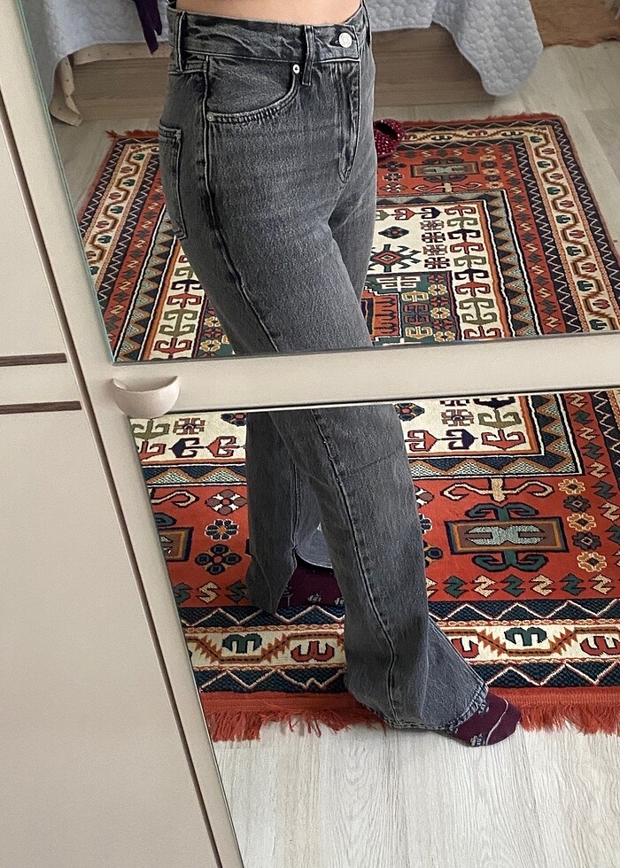 Gri jean - Görsel 2