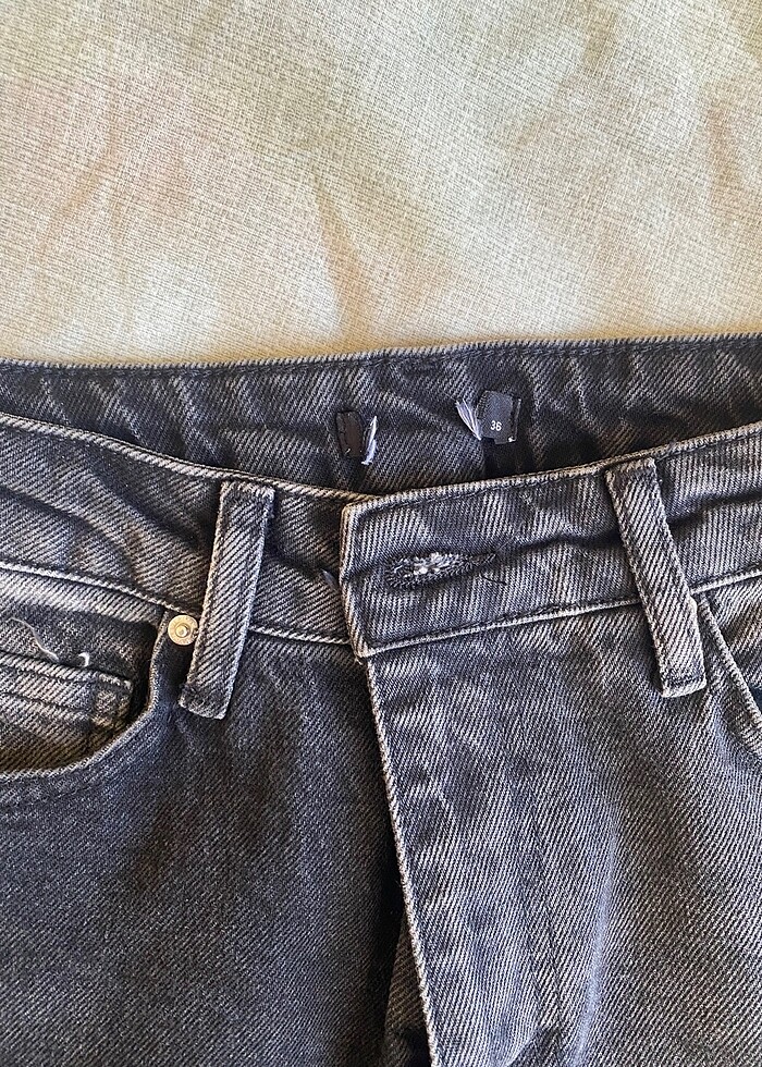 Gri jean - Görsel 2