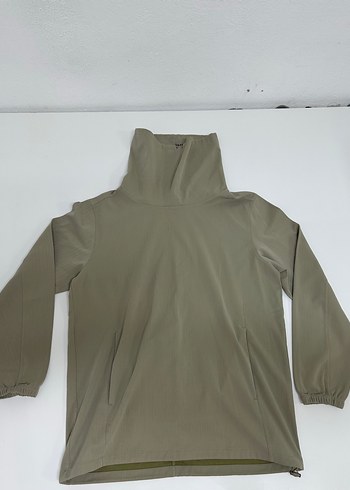 Cos Haki Yuksek Yakali Hafif Sweatshirt Tunik