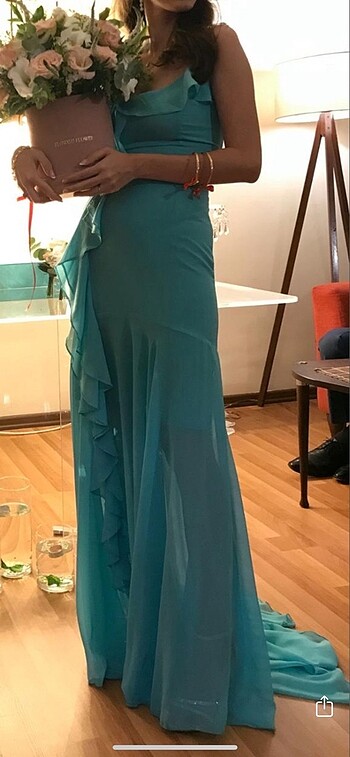 Oleg Cassini Elbise - Görsel 5