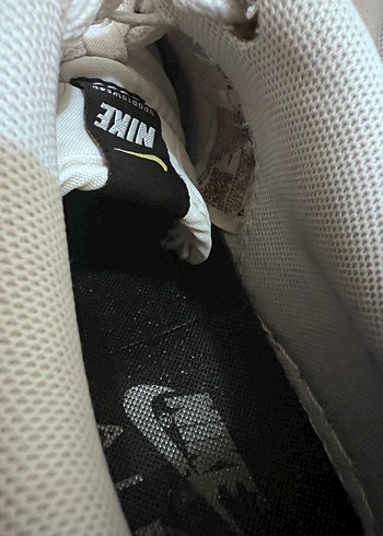 37 Beden beyaz Renk Nike Airforce Beyaz Siyah Spor Ayakkabı