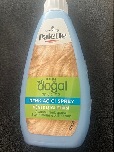 Palette Doğal Renk Açıcı Sprey - Görsel 3