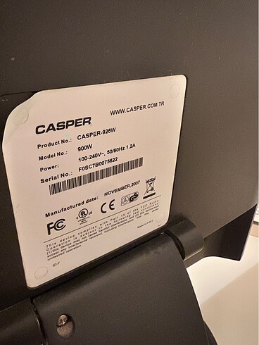  Beden Renk Casper Monitör