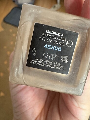 Nars Nars fondoten medium 4 Barselona