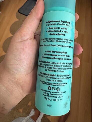 Benefit Cosmetics Benefit pore super setter