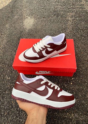 Nike Dunk Low Bordo Beyaz Retro Sneaker