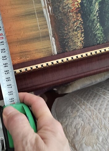 Beden turuncu Renk Yağlı boya tablo