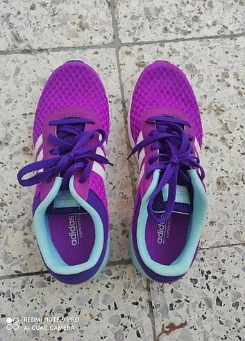 39 Beden mor Renk Adidas Spor ayakkabı 