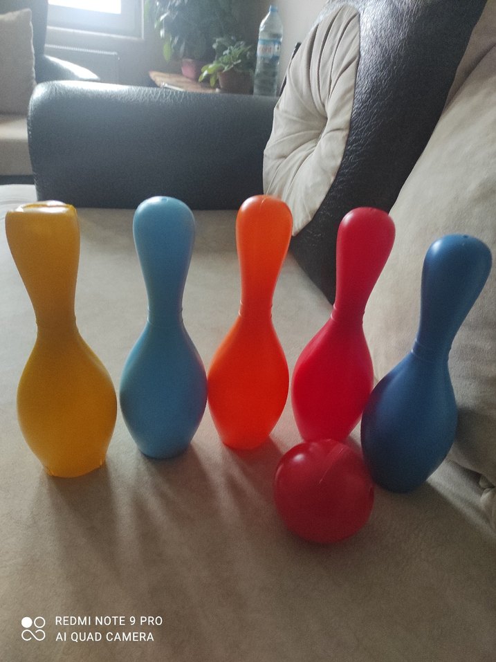 Renkli Mini Bowling Seti - Görsel 3