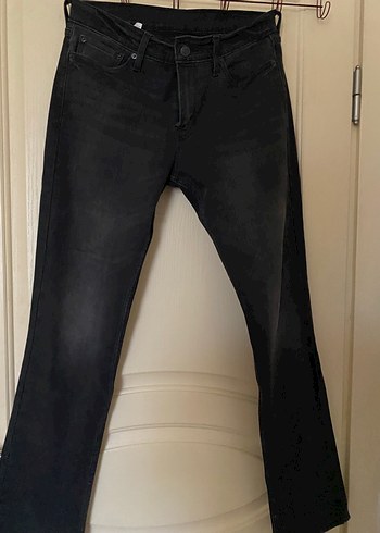 Levis Sik Siyah Denim Jean