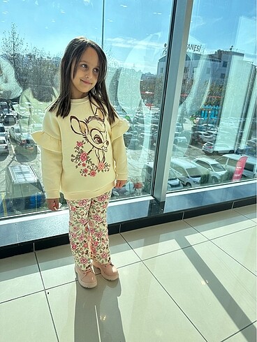 Zara Zara Çiçekli Takım