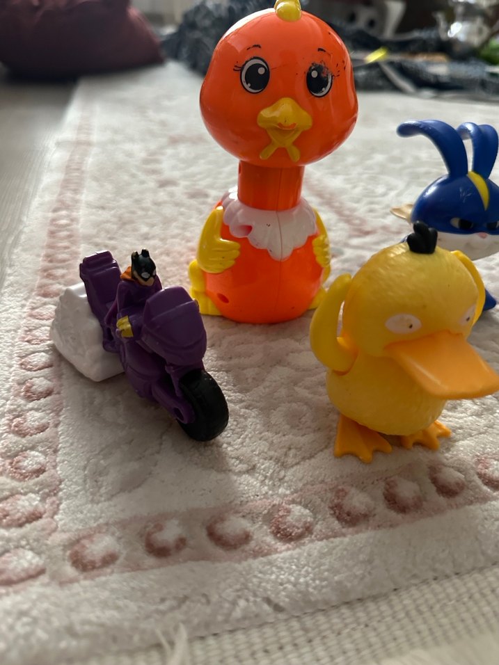 Renkli Karışık Hayvan ve Araç Oyuncakları - Görsel 4