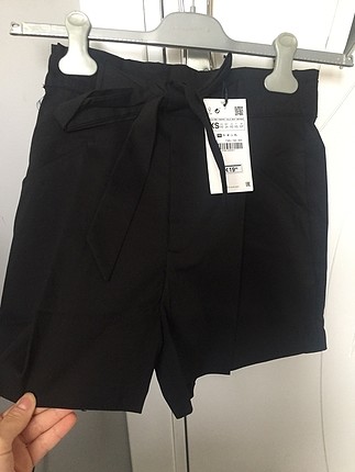 Zara siyah şort etek