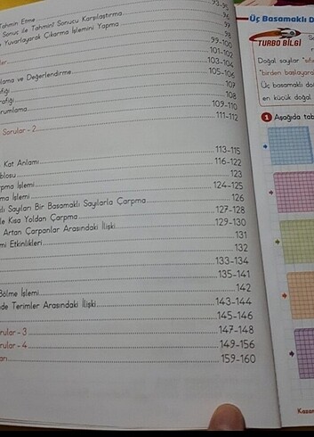Beden Renk Turbo 3 Matematik