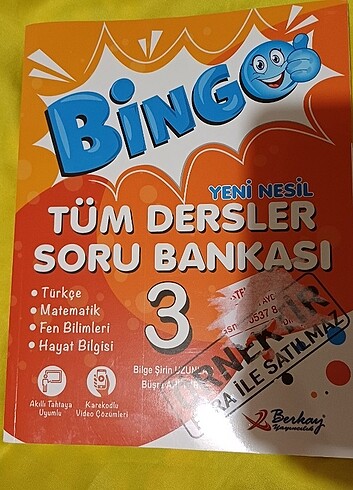 Bingo Tüm dersler 3 soru bankası 