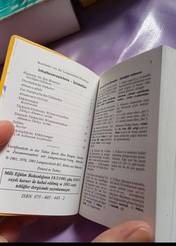 Türkçe Almanca Almanca Türkçe Sözlük - Görsel 2