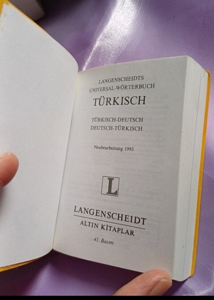 Türkçe Almanca Almanca Türkçe Sözlük - Görsel 3