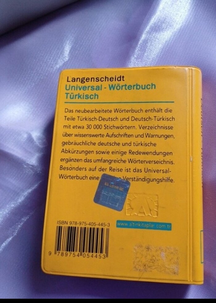 Türkçe Almanca Almanca Türkçe Sözlük - Görsel 5