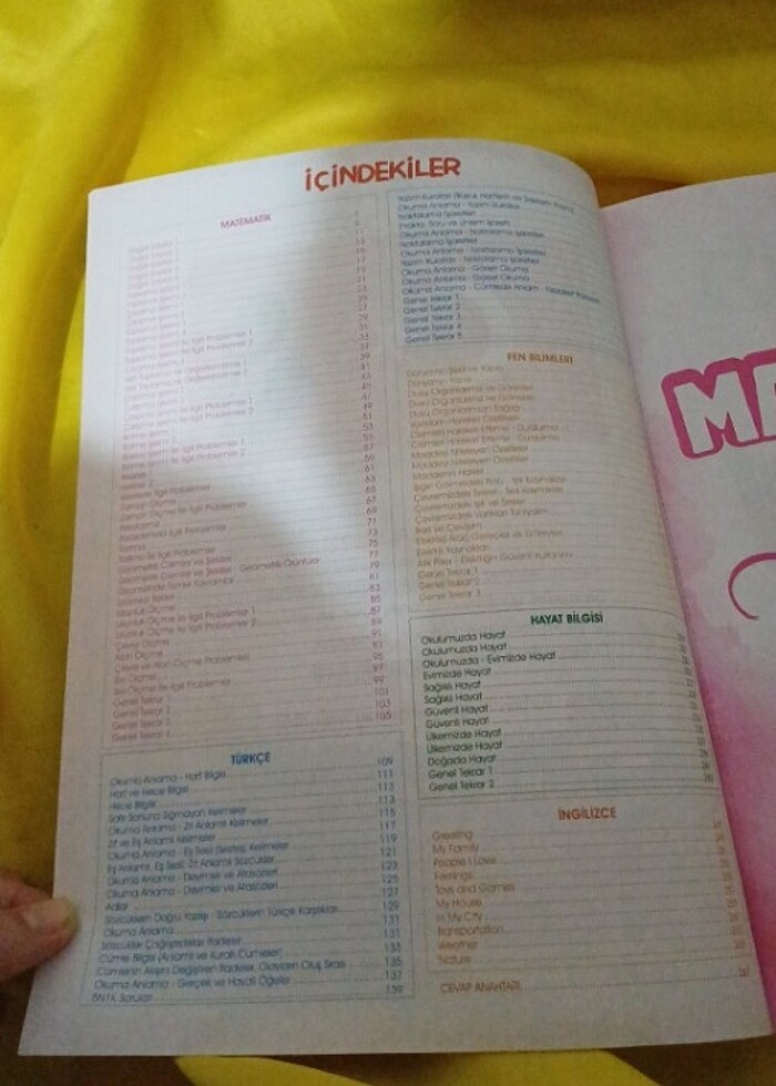3.sınıf Tüm dersler soru bankası Hakim çocuk  - Görsel 3
