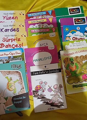 İlkokul birinci sınıf okuma kitapları 