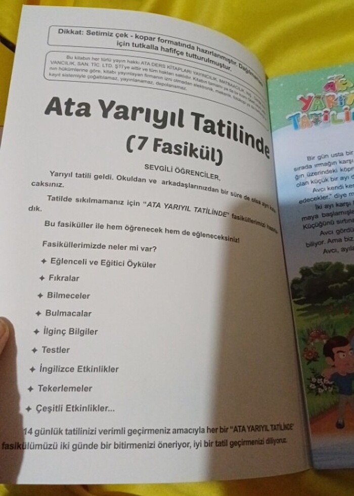 Ata yarıyıl tatilinde 3.sınıf - Görsel 3