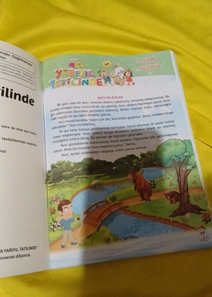 Ata yarıyıl tatilinde 3.sınıf tatil kitabı - Görsel 3
