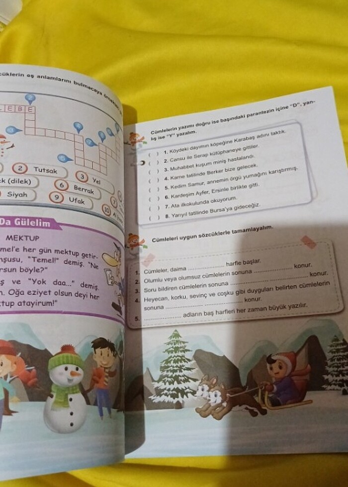 Ata yarıyıl tatilinde 3.sınıf tatil kitabı - Görsel 5