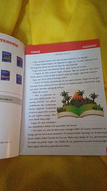 İlkokul 3.sınıf yarıyıl tatil kitabı Metafor - Görsel 2