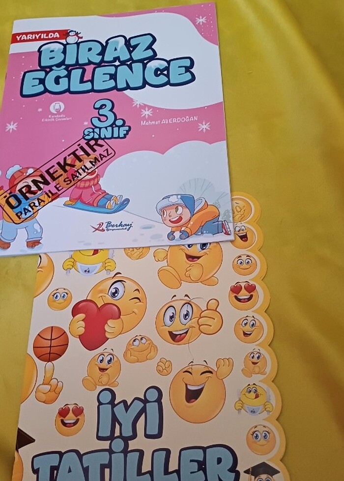 Biraz ders biraz eğlence 3.sınıf yarıyıl tatil kitabı - Görsel 4