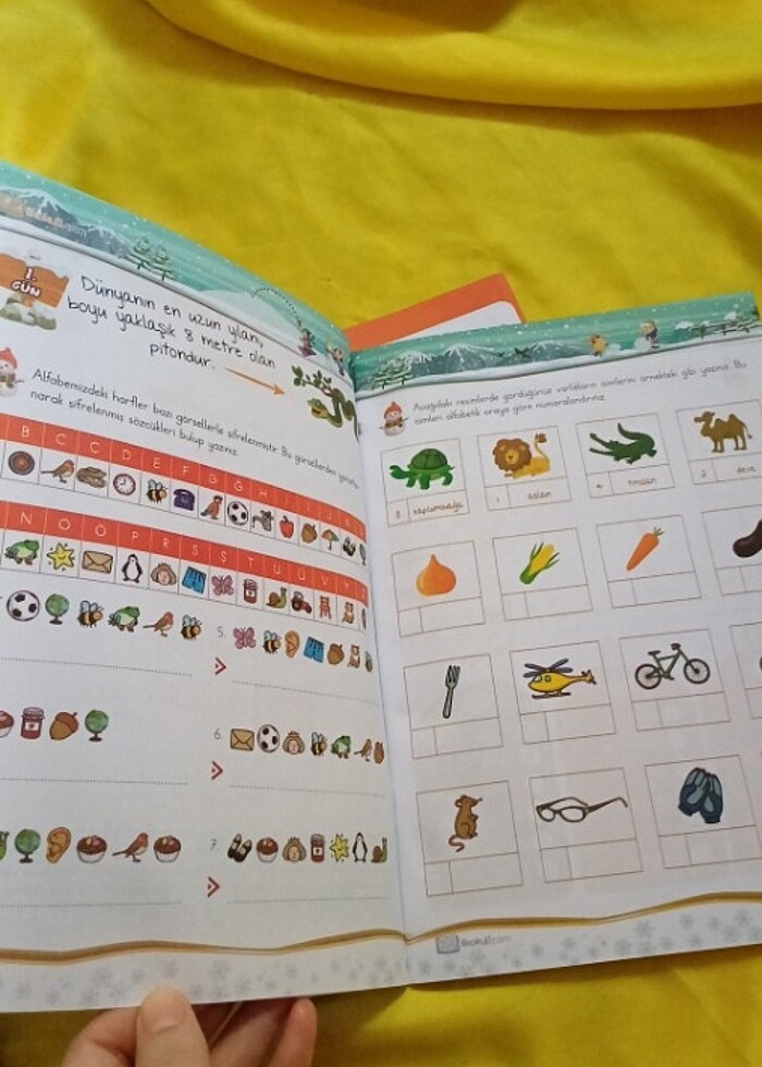 Harika Beyinler Tatilde ilkokul 2.sınıf yarıyıl tatil kitabı - Görsel 5