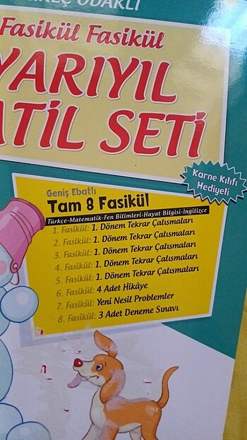 Fasikül Fasikül yarıyıl tatil kitabı 3.sınıf  - Görsel 2
