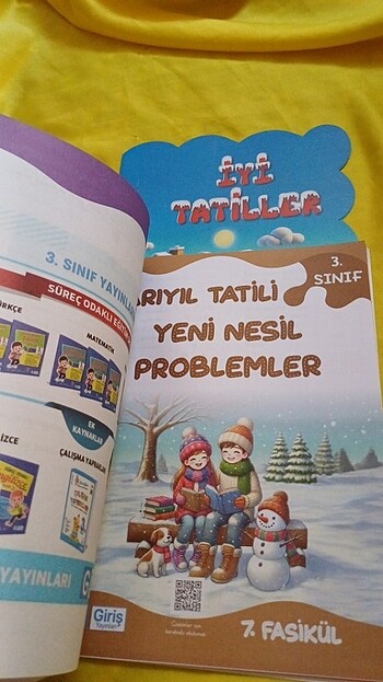 Fasikül Fasikül yarıyıl tatil kitabı 3.sınıf  - Görsel 6