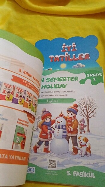 Fasikül Fasikül yarıyıl tatil kitabı 3.sınıf  - Görsel 8