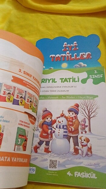 Fasikül Fasikül yarıyıl tatil kitabı 3.sınıf  - Görsel 9
