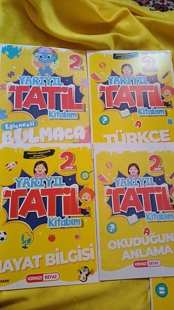 Kırmızı Beyaz yarıyıl tatil kitabı 2.sınıf - Görsel 2