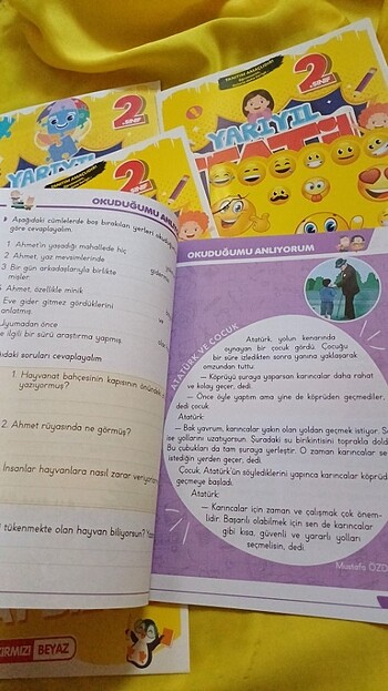 Kırmızı Beyaz yarıyıl tatil kitabı 2.sınıf - Görsel 6