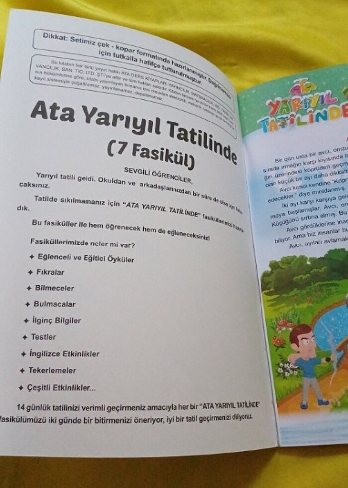 Ata yarıyıl tatilinde 3.sınıf - Görsel 2