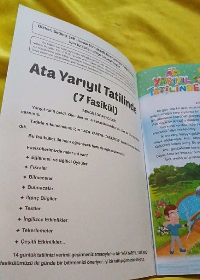 Ata yarıyıl tatilinde 3.sınıf - Görsel 2