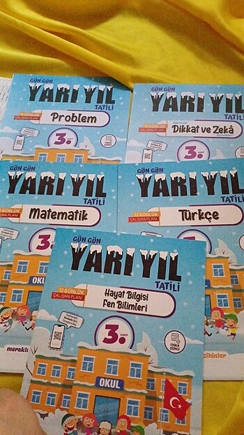 Gün gün yarıyıl tatili 3.sınıf kitabı - Görsel 3