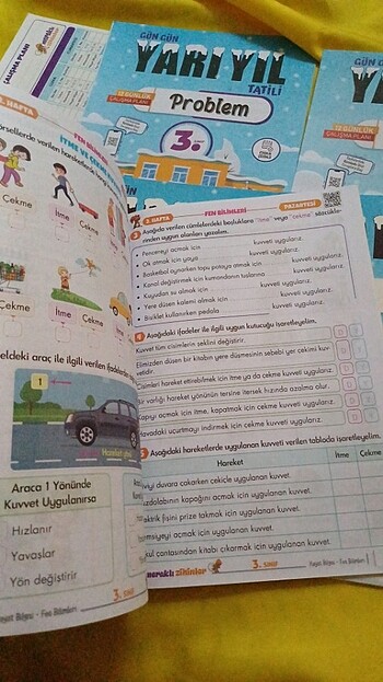 Gün gün yarıyıl tatili 3.sınıf kitabı - Görsel 4